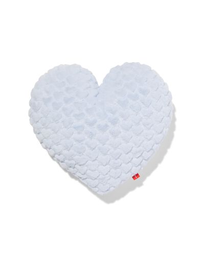 peluche c&oelig;ur 15 cm blanc - 14540205 - HEMA