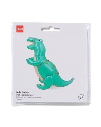 ballon aluminium 3D dino 50 cm - 14250039 - HEMA