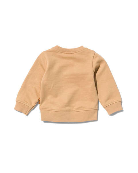 newborn sweater tijgers bruin bruin - 1000029861 - HEMA