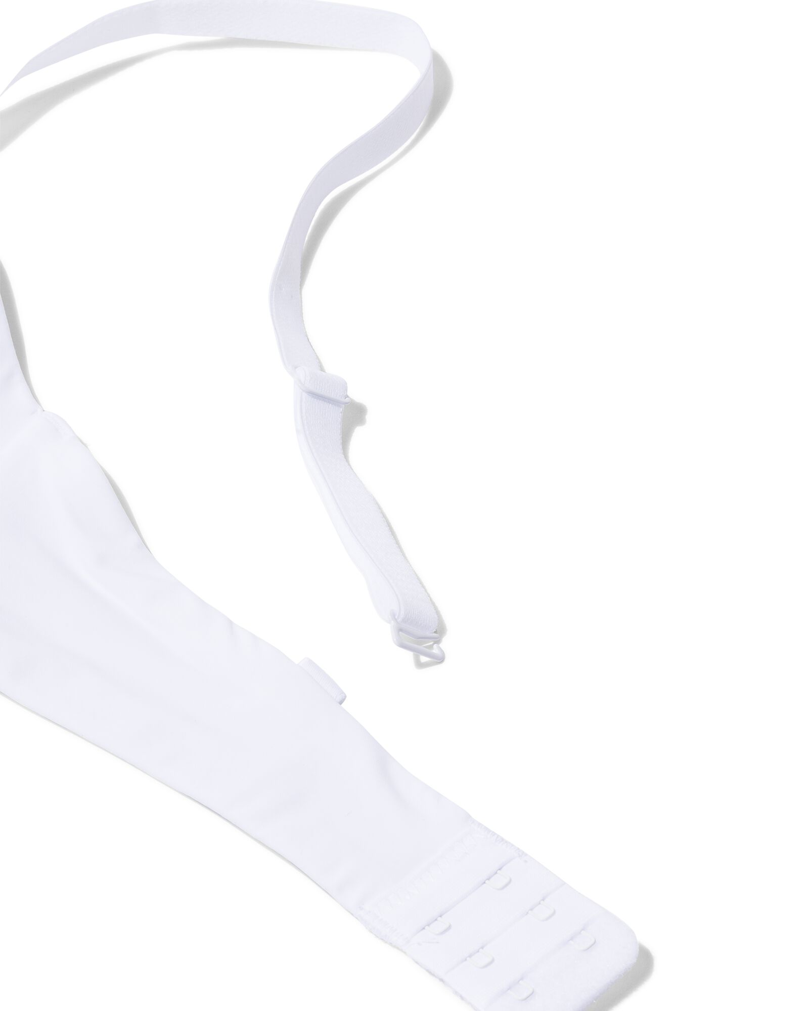 voorgevormde bh zonder beugel recycled/micro wit - 1000014814 - HEMA