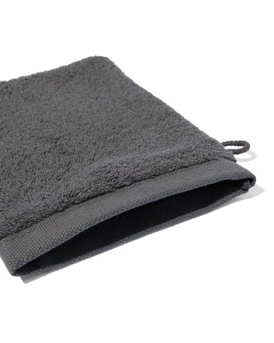 Waschhandschuh &ndash; extraweiche Hotelqualit&auml;t &ndash; dunkelgrau - 5220034 - HEMA