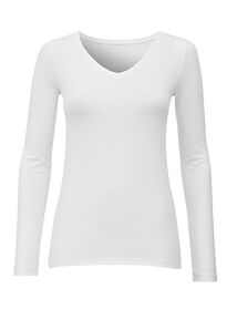 Damen-Shirt weiß - 1000005403 - HEMA