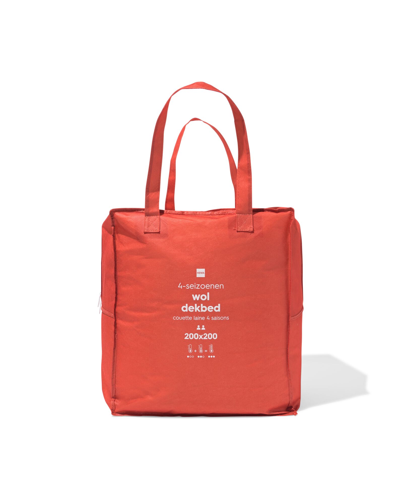 couette 200x200 laine 4 saisons - 5590025 - HEMA