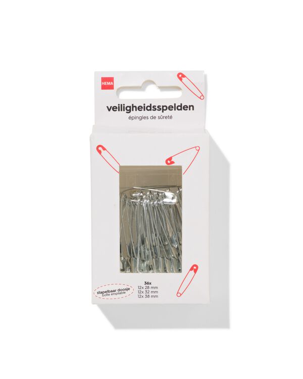 veiligheidsspelden goud - 36 stuks - 1400289 - HEMA