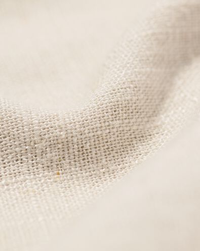 dames overhemdjurk Lizzy met linnen zand - 36274885SAND - HEMA