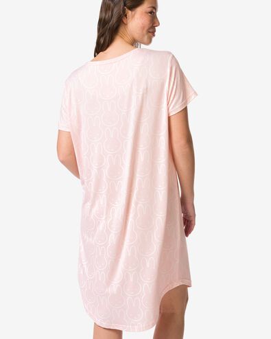 chemise de nuit femme Miffy jersey rose p&acirc;le rose p&acirc;le - 23401445LIGHTPINK - HEMA