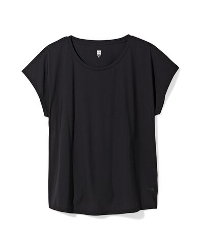 Damen-Sportshirt schwarz - 1000030577 - HEMA