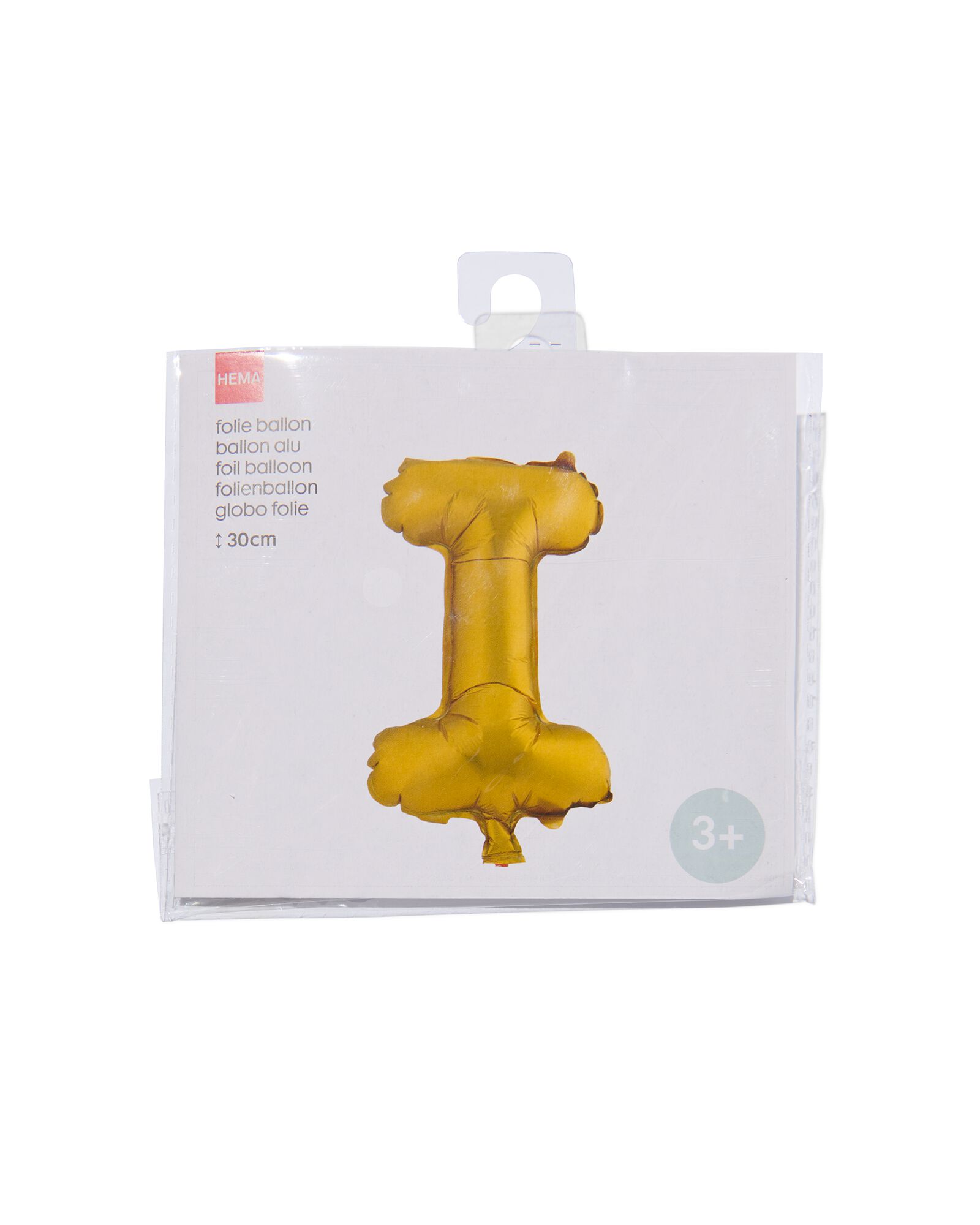 Folienballon I gold I - 14200247 - HEMA