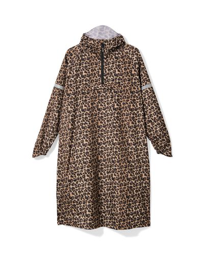 Regenponcho f&uuml;r Erwachsene Leopard bunt bunt - 34440185MULTI - HEMA