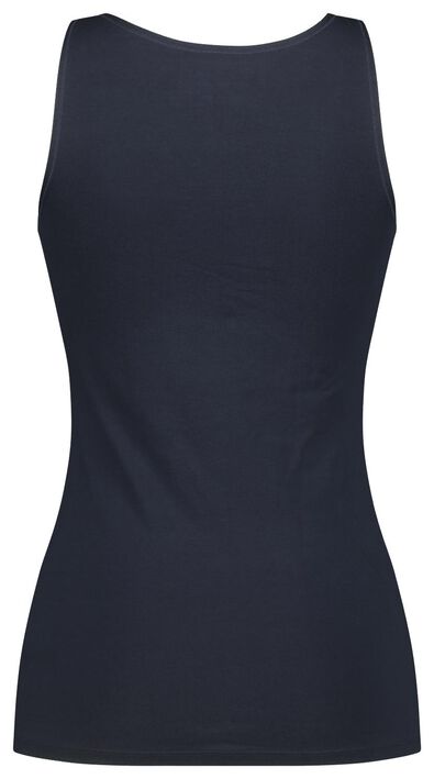 Damen-Hemd, Real Lasting Cotton dunkelblau - 1000020720 - HEMA