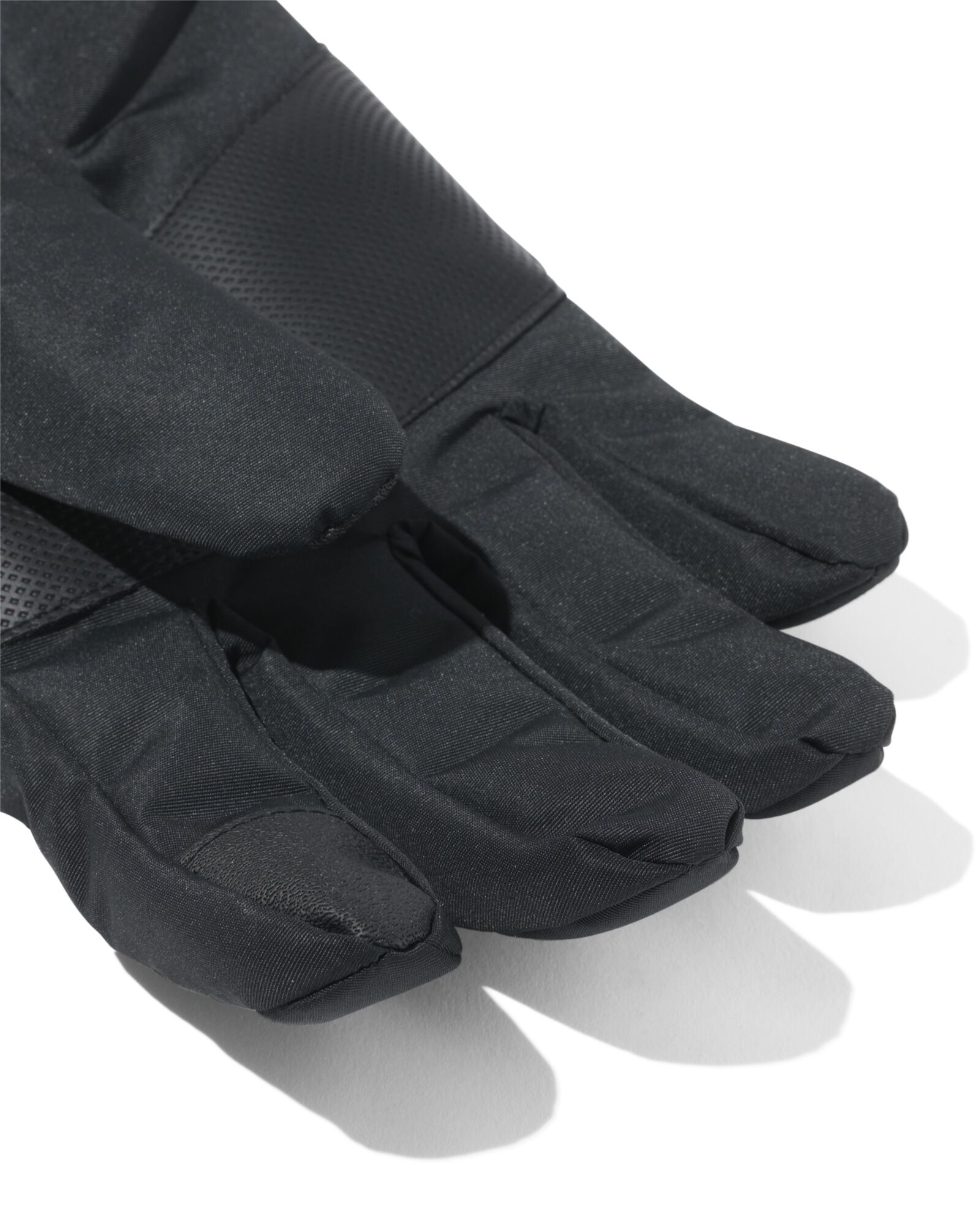 herenhandschoenen met touchscreen tip zwart zwart - 16500040BLACK - HEMA