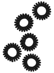 5 élastiques spirales - 11870120 - HEMA