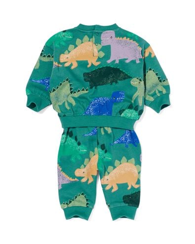 vêtements bébé ensemble sweat dinosaure vert 74 - 33195443 - HEMA