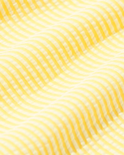 bikini ray&eacute; pour enfant jaune - 22250070YELLOW - HEMA