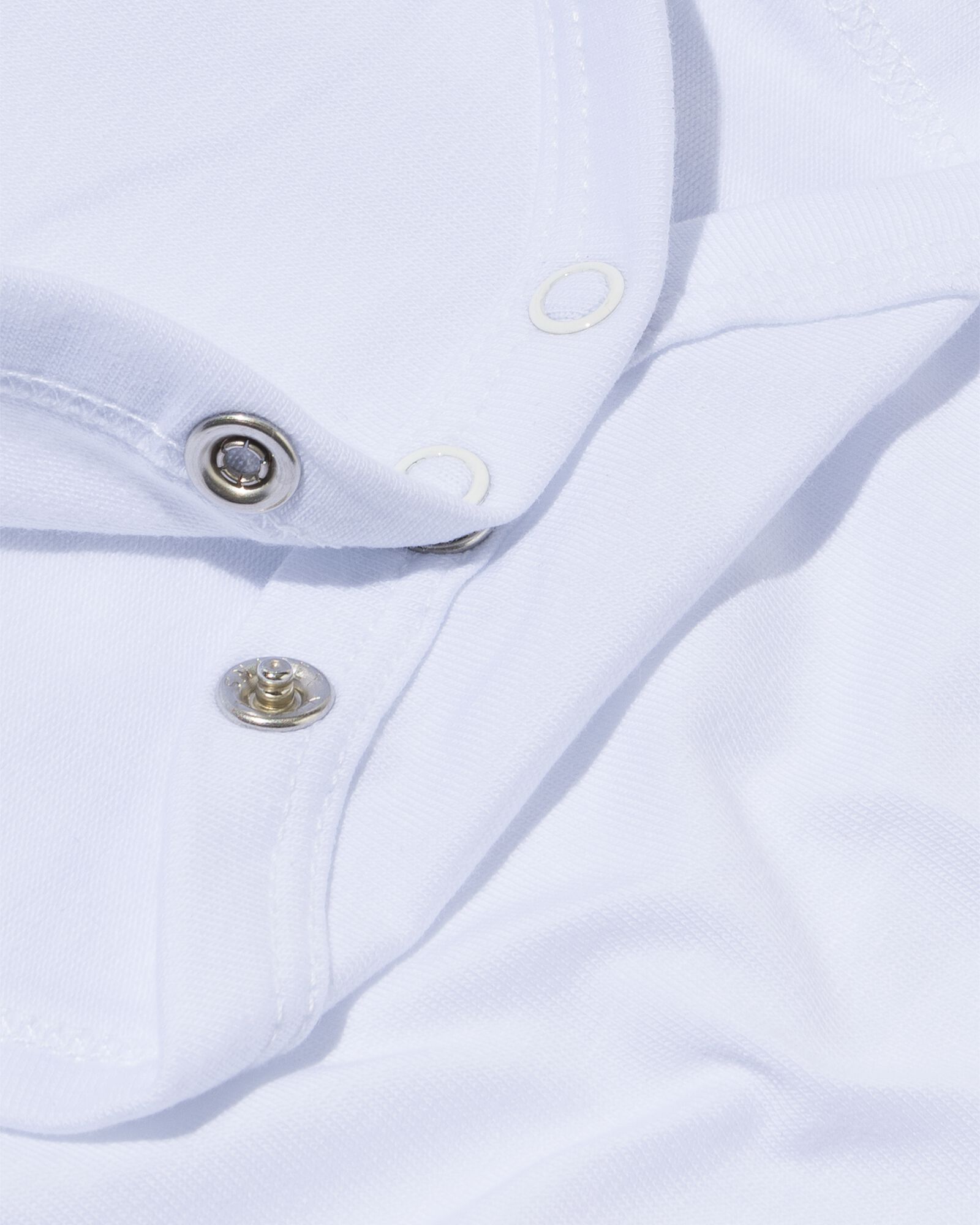 Zwei Bodys - Bio-Baumwollstretch wei&szlig; wei&szlig; - 1000005195 - HEMA