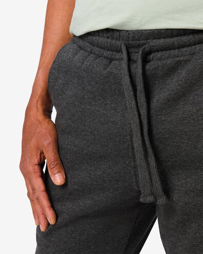 pantalon sweat homme gris chiné XL - 2172613 - HEMA