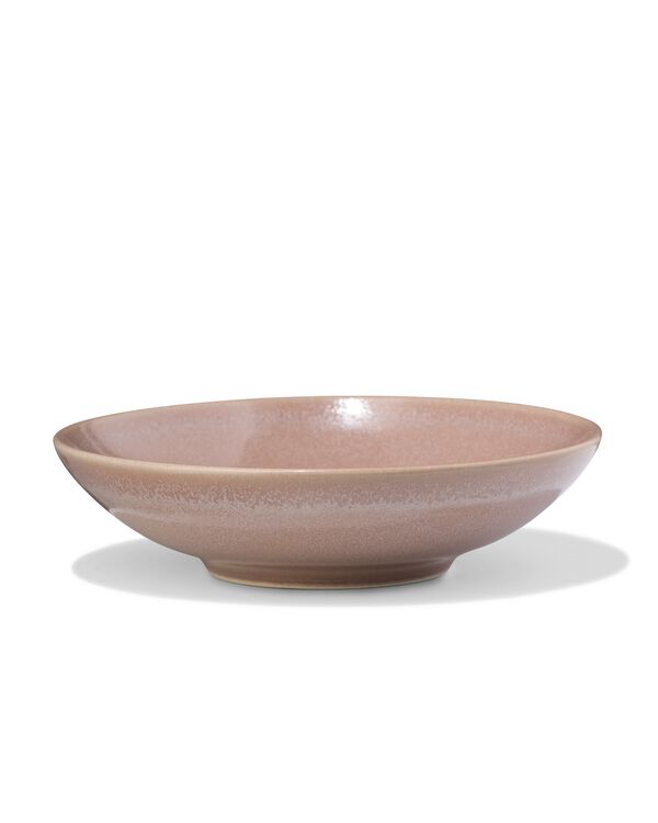 bol bas &Oslash;15cm Puur gla&ccedil;ure r&eacute;active taupe - 9650135 - HEMA