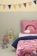 Kinder-Bettwäsche – Soft Cotton – 140 x 200 cm – rosa mit Regenbogenmuster - 5740076 - HEMA