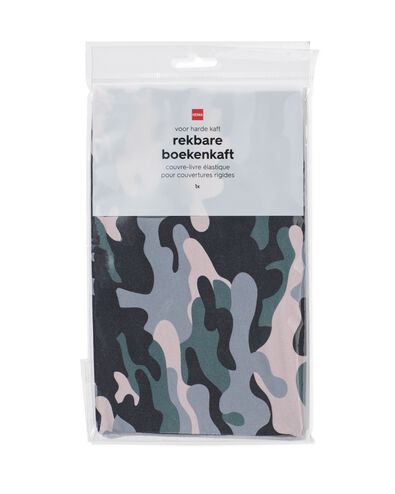 elastischer Buchschoner, Tarnfleckenmuster - 14590433 - HEMA