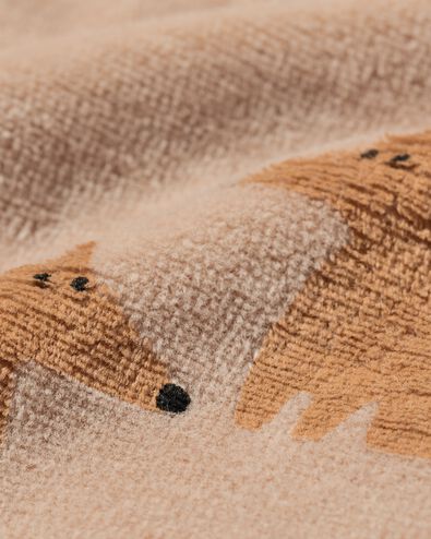 Babypyjama Samt Hunde braun braun - 33309250BROWN - HEMA