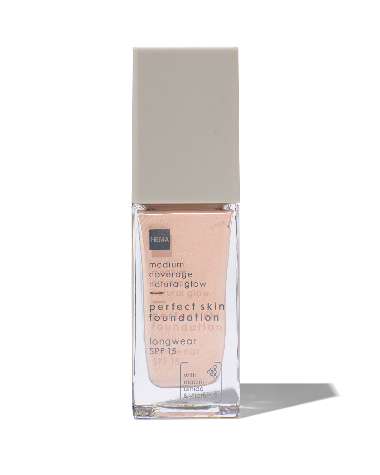 perfect skin foundation 01 vanilla rose - 11290351 - HEMA