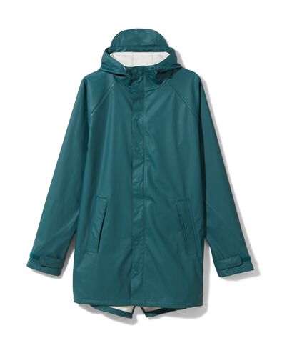 manteau imperméable vert foncé XL - 34460124 - HEMA