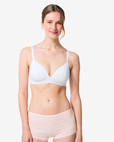 boxers femme coton fleurs - lot de 2 rose p&acirc;le rose p&acirc;le - 19602254LIGHTPINK - HEMA