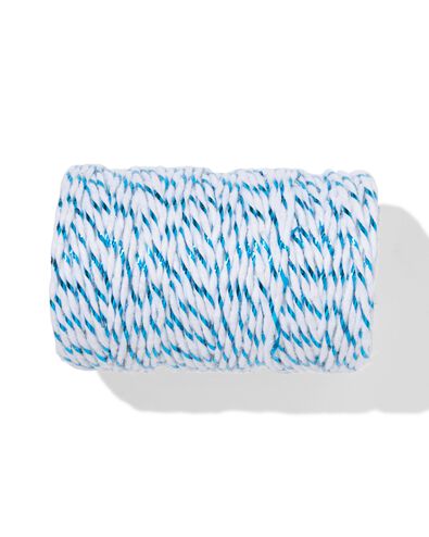 ficelle de coton 20 m bleu - 14793304 - HEMA