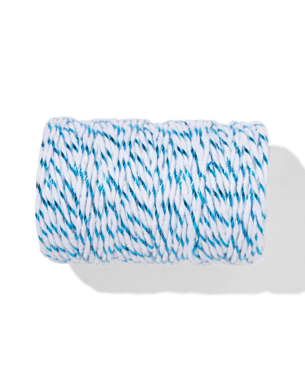 katoendraad 20m blauw - 14793304 - HEMA