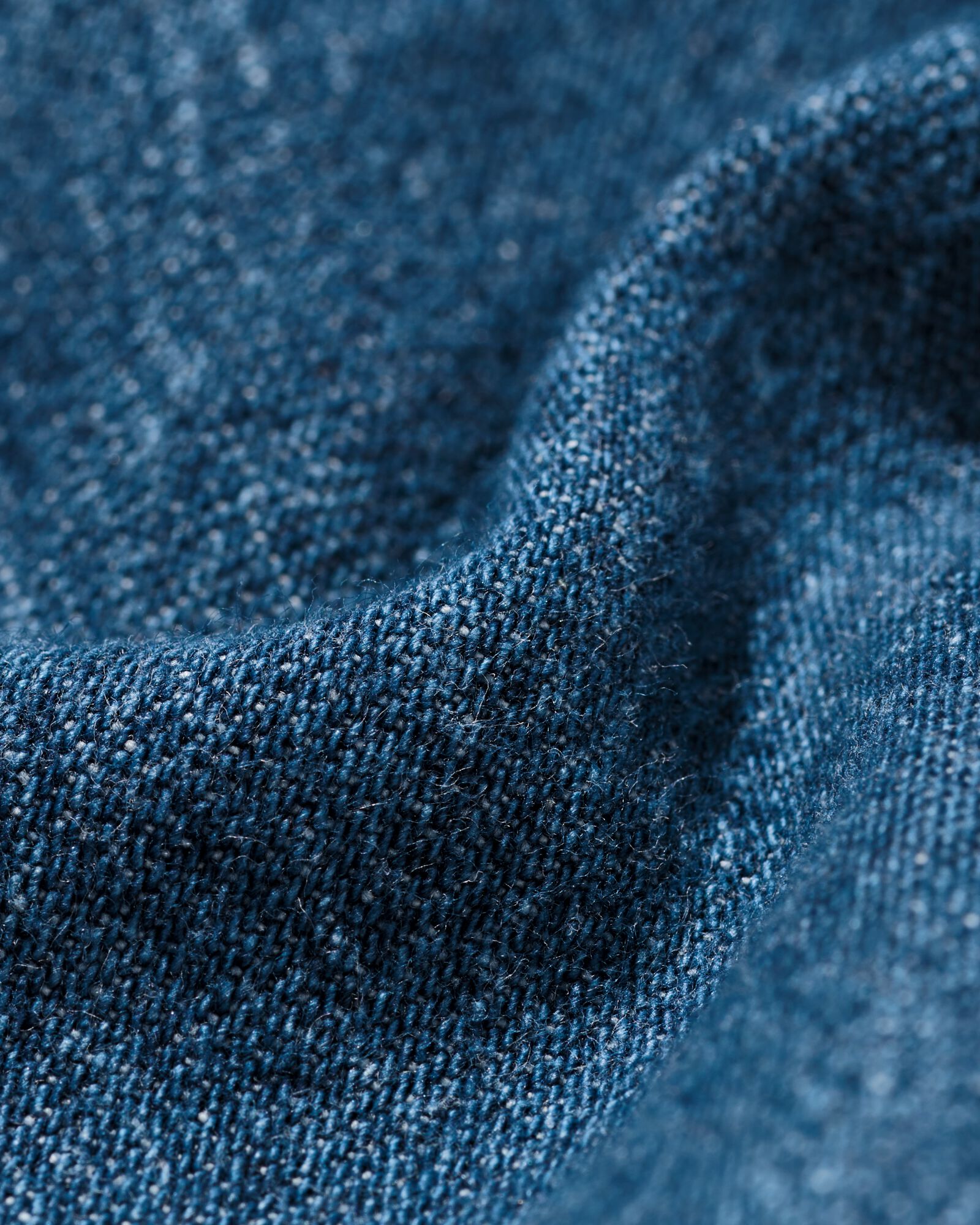 pantalon femme Suzy large bleu moyen bleu moyen - 36207040MIDBLUE - HEMA