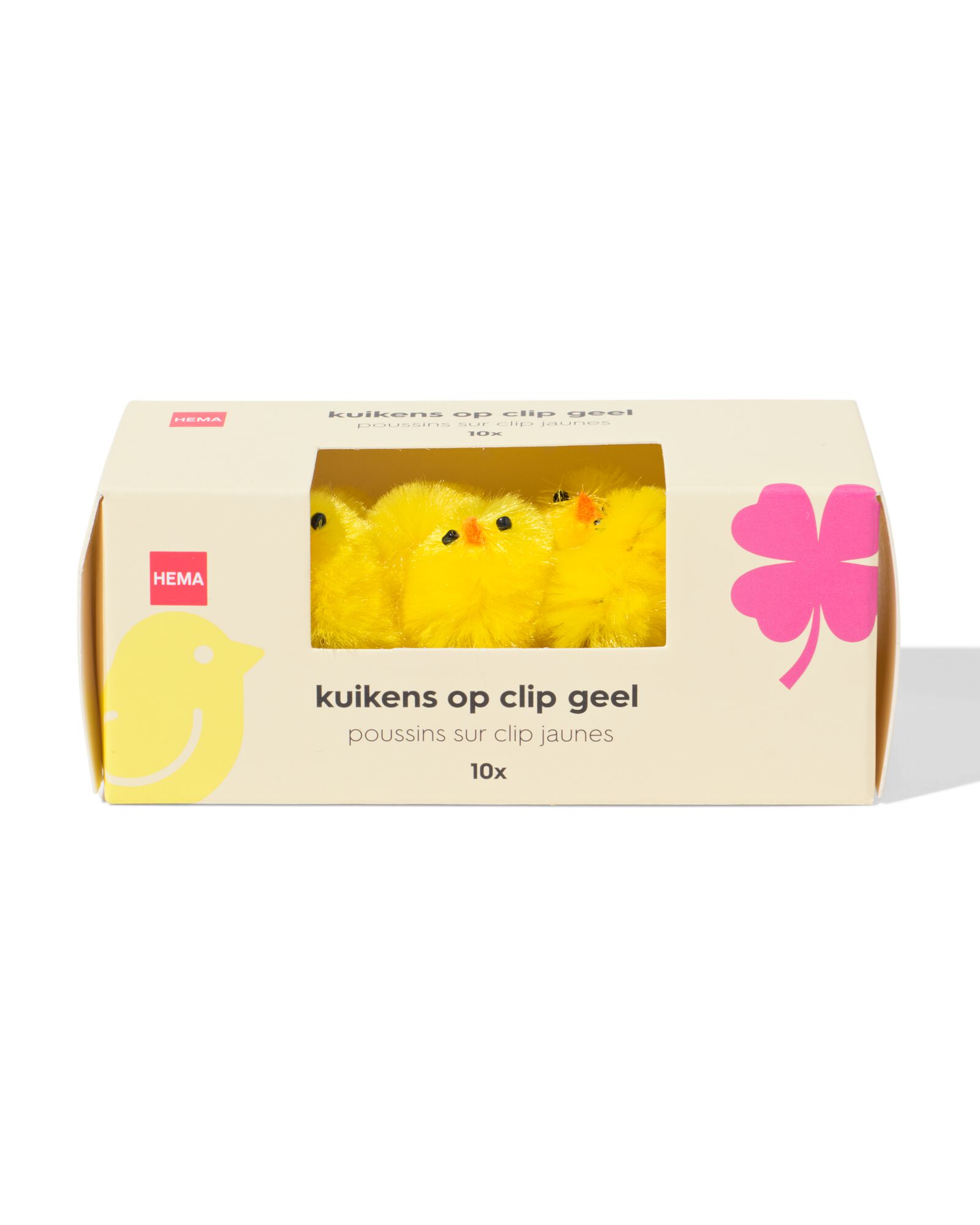kuikens op clip - 10 stuks - 25800036 - HEMA