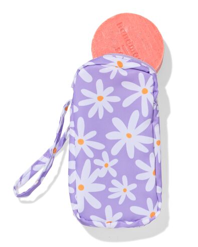 sac &agrave; savon 15x7x17cm pour blocs fleurs - 11880045 - HEMA