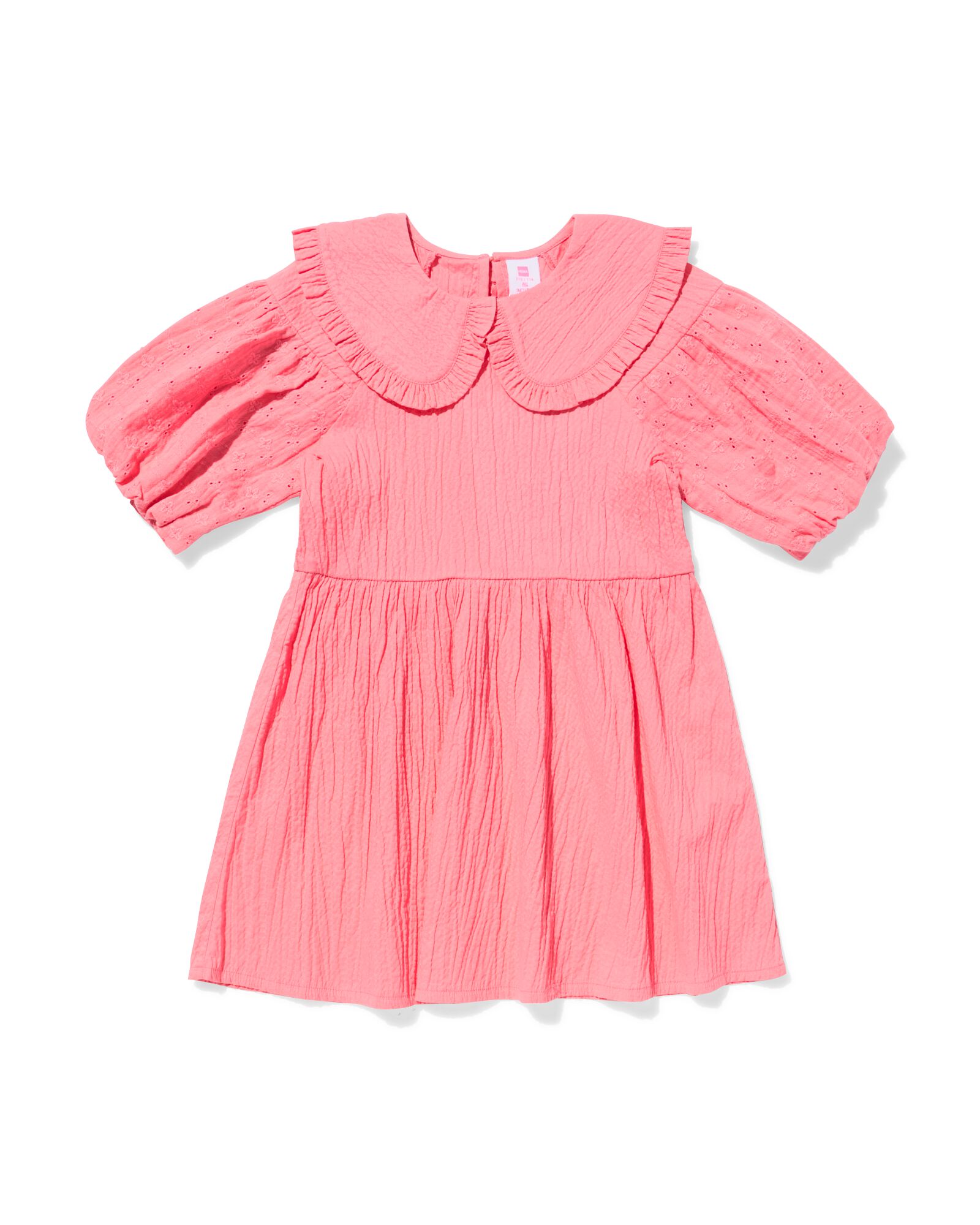 robe enfant jersey brod&eacute; rose rose - 30847308PINK - HEMA