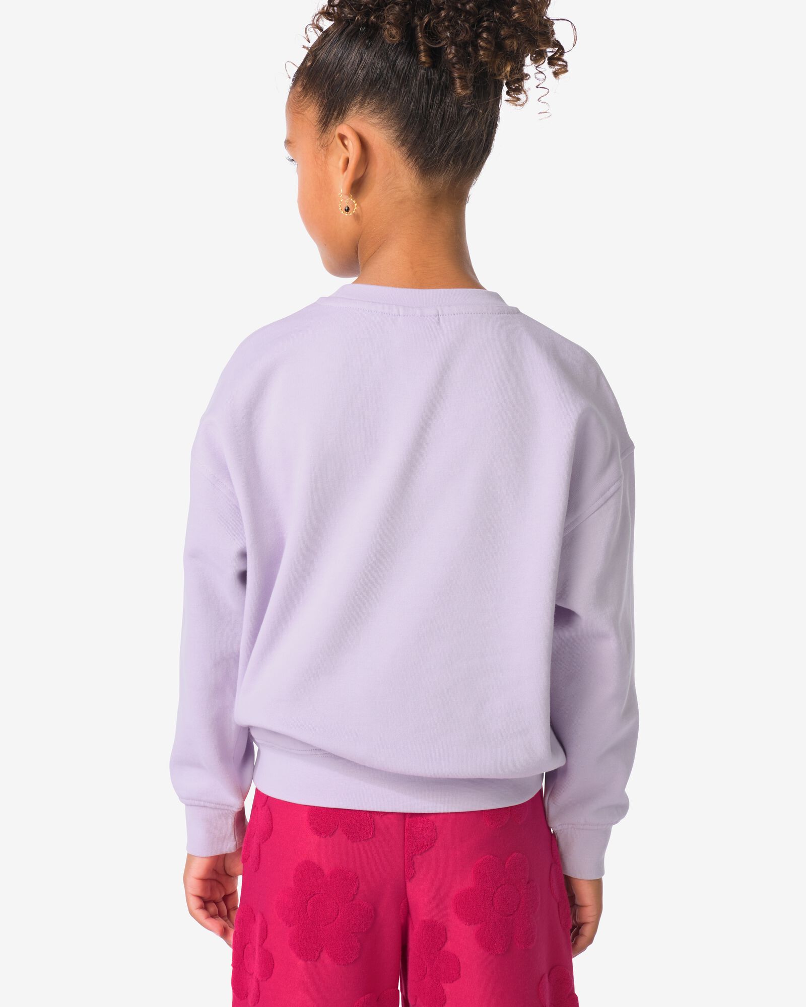 Kinderpullover, Blumen violett violett - 30866507PURPLE - HEMA