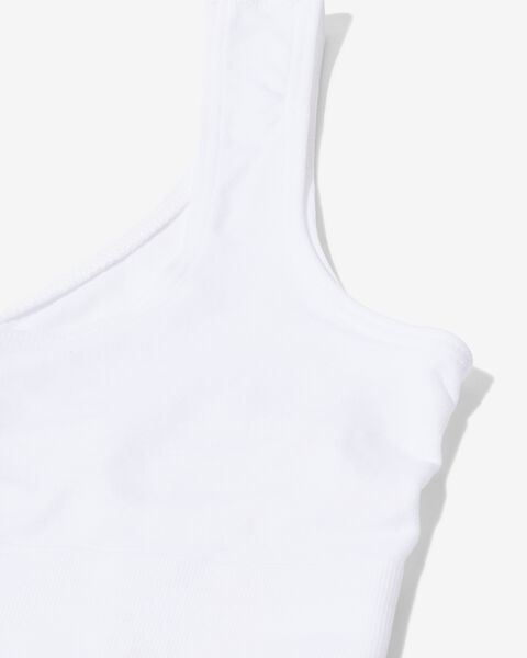 brassière sans coutures femme non préformée blanc XL - 21822684 - HEMA