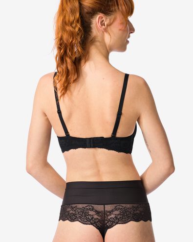 string seconde peau correcteur moyen pour femmes noir - 21560010BLACK - HEMA