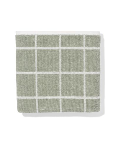 torchon de cuisine 50x50 cm coton carreaux - 5440004 - HEMA