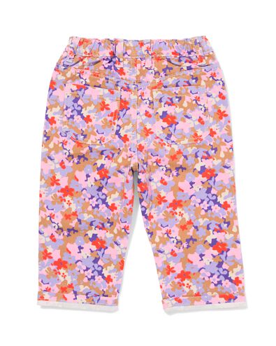 pantalon fleurs b&eacute;b&eacute; multi - 33030070MULTI - HEMA