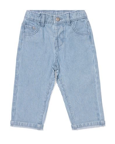 jean b&eacute;b&eacute; rayures denim - 33198970DENIM - HEMA