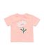 t-shirt bébé fleur pêche pêche - 33043750PEACH - HEMA