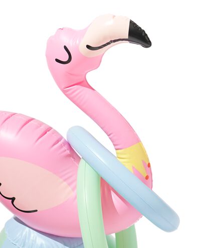 Aufblasbares Ringwurfspiel Flamingo - 15800083 - HEMA