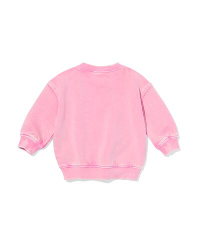 Babypullover aus Sweatstoff  rosa - 33057270PINK - HEMA