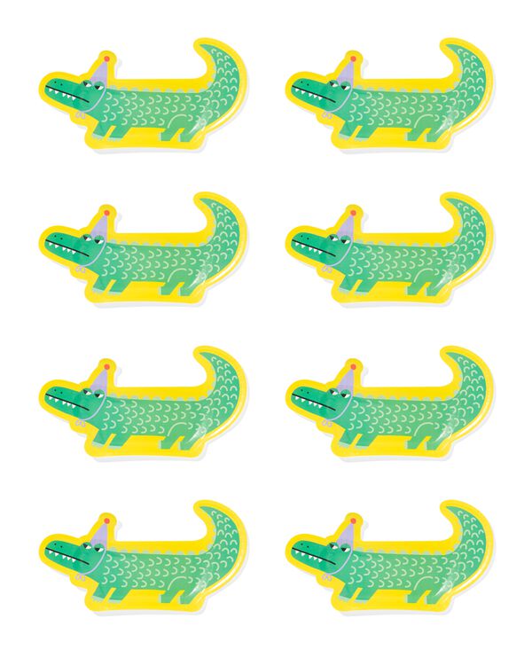 Kuchenteller Partytier 8 St&uuml;ck - 14250075 - HEMA