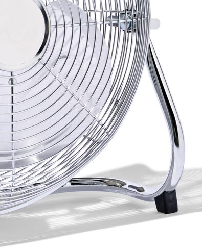 ventilateur de plancher extra power chrom&eacute; &Oslash;35cm - 80200021 - HEMA