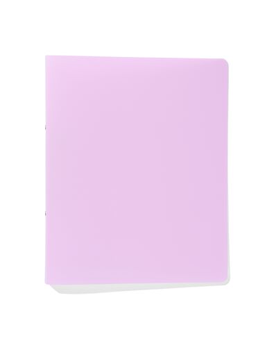 ringbandmap 2-rings A4 flexibel lila - 14850112 - HEMA