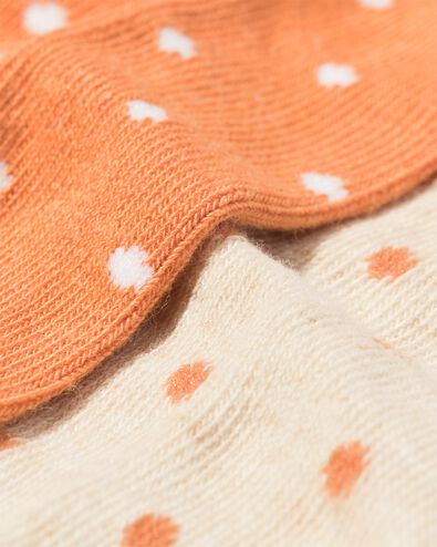 collants b&eacute;b&eacute; &agrave; pois - 2 pi&egrave;ces marron moyen marron moyen - 4700720MIDBROWN - HEMA