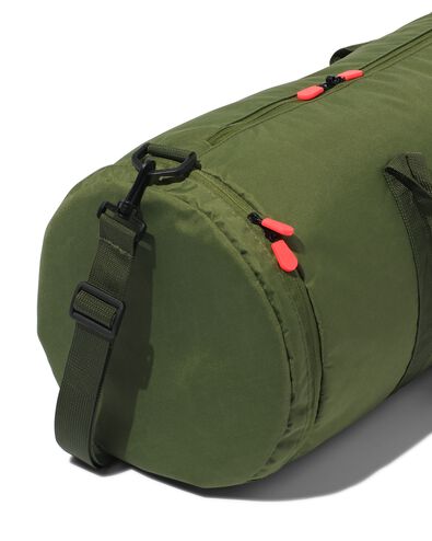 opvouwbare duffel tas rPET 28L 53x26x28 groen - 18640060 - HEMA