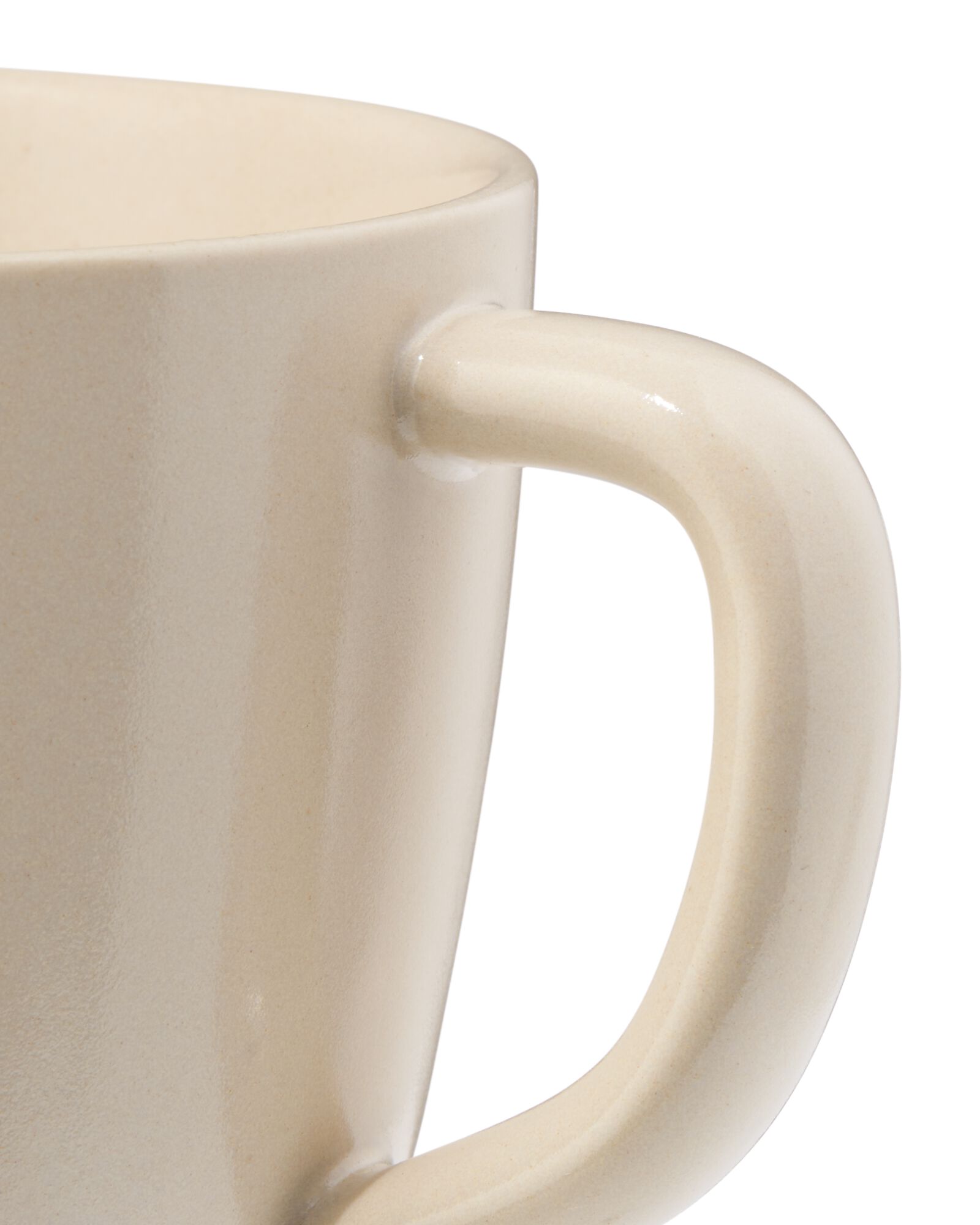 Kaffeetasse 185 ml, Puur, Steingut, wollwei&szlig; - 80660315 - HEMA