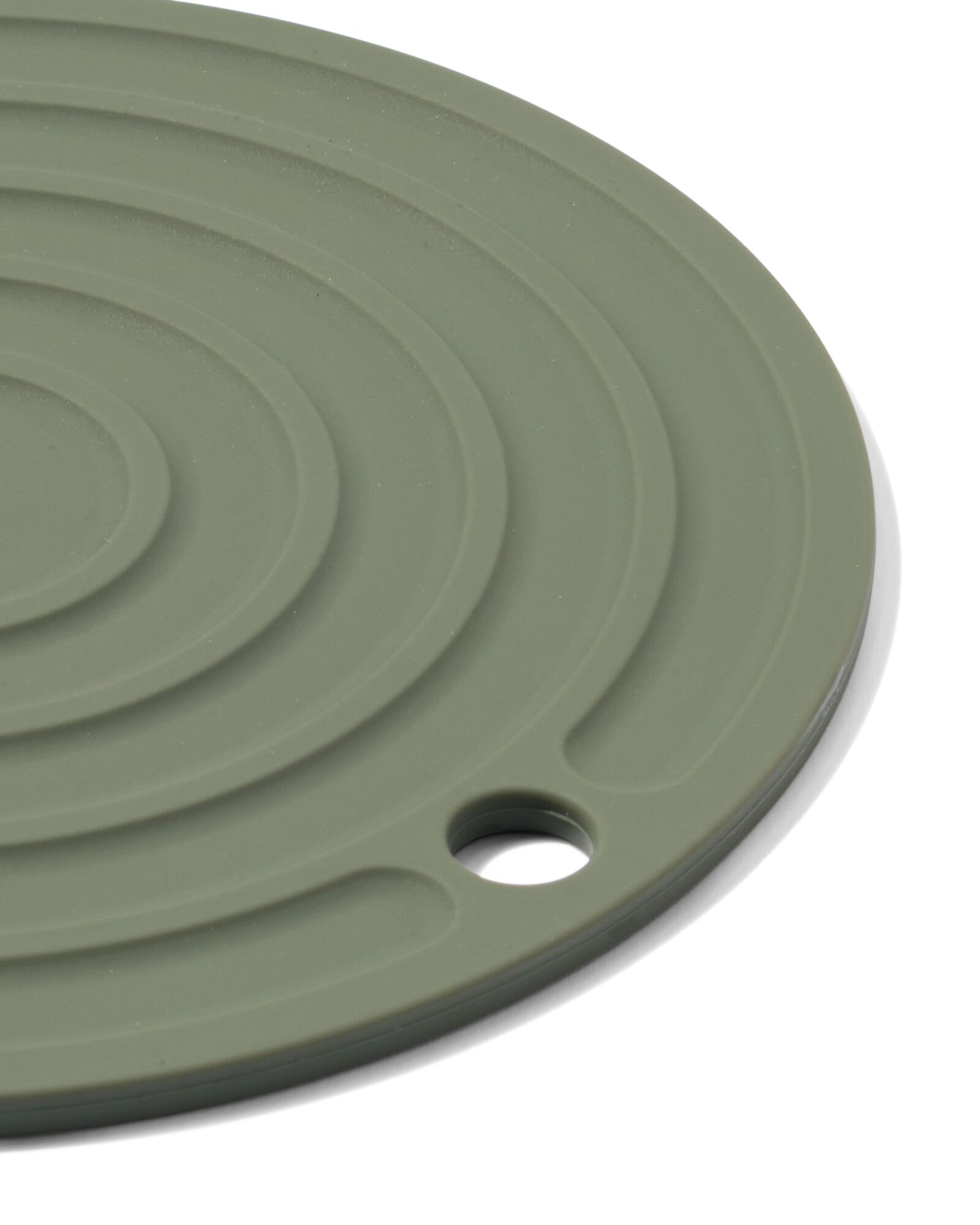 dessous de plat ⌀19cm silicone vert - 80660386 - HEMA