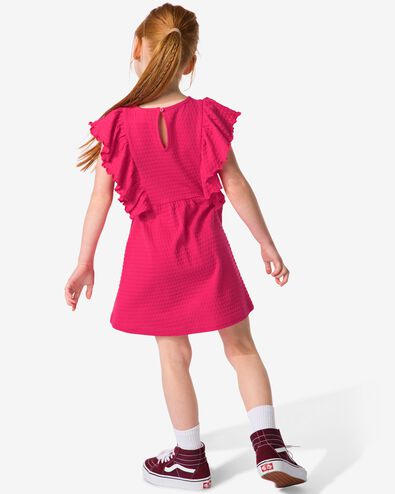 robe enfant à volants rose 86/92 - 30864370 - HEMA